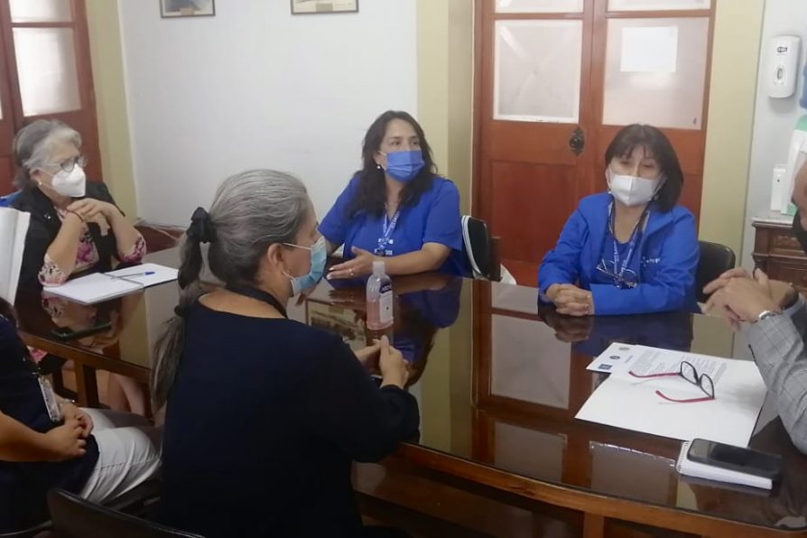 Delegado Presidencial recibió petitorio de FENPRUSS