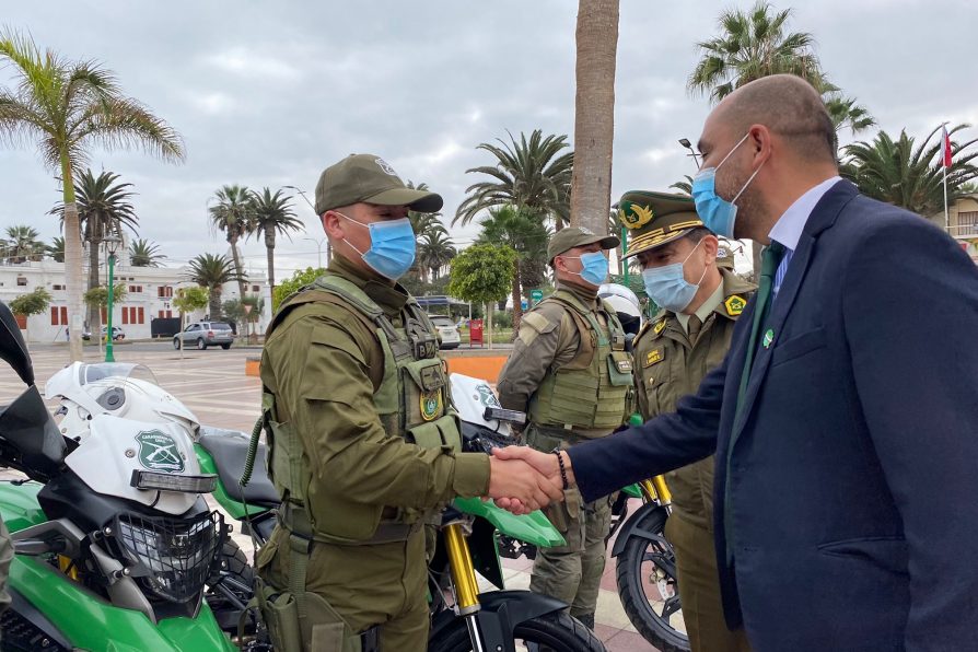 Sigue en marcha el plan de reforzamiento dinámico de Carabineros