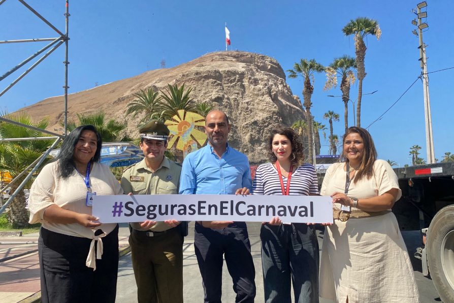 Reforzarán campaña “Seguras en el Carnaval” y habilitarán siete puntos seguros para mujeres y niñas