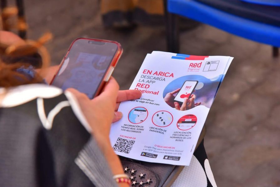 Aplicación Red Regional mejora experiencia de viaje en el servicio del transporte público