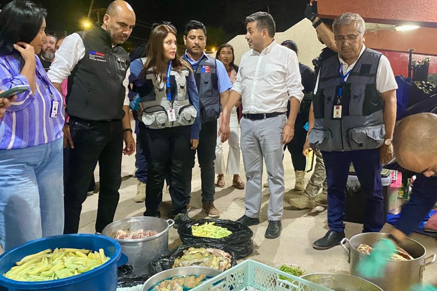 Operativo Multisectorial en Avenida Capital Ávalos Desaloja Cocinerías Informales