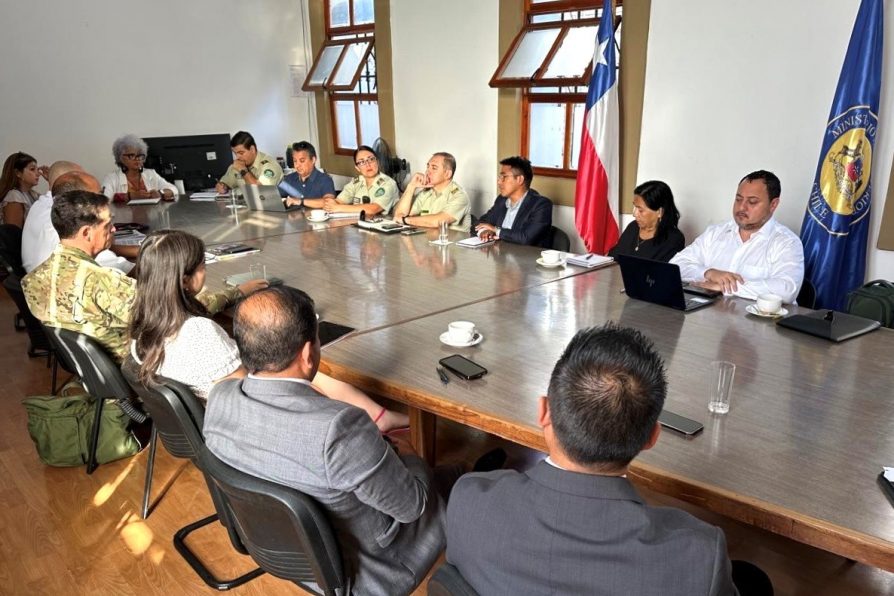 Autoridades regionales reafirman compromiso en la lucha contra el crimen organizado en Arica y Parinacota